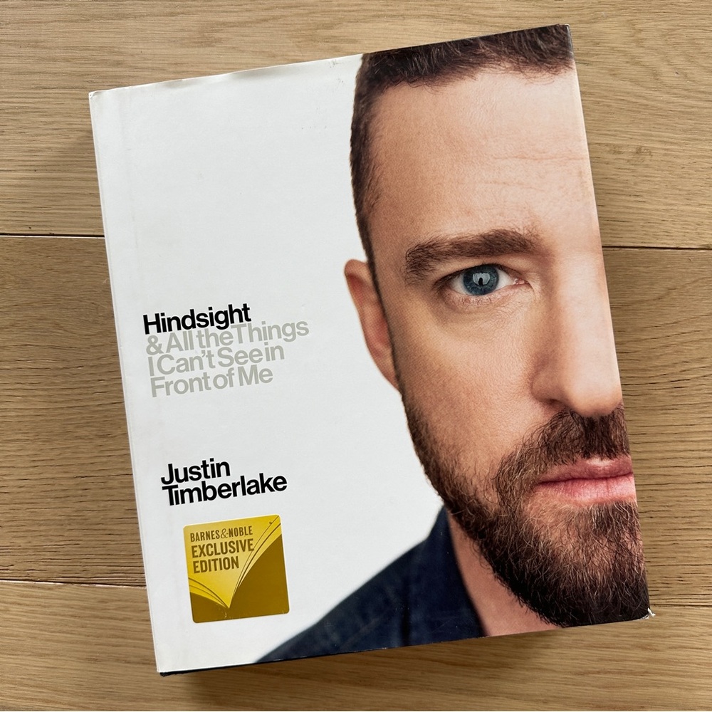 Justin Timberlake’s Book: Hindsight - Barnes & Noble Exclusive Edition